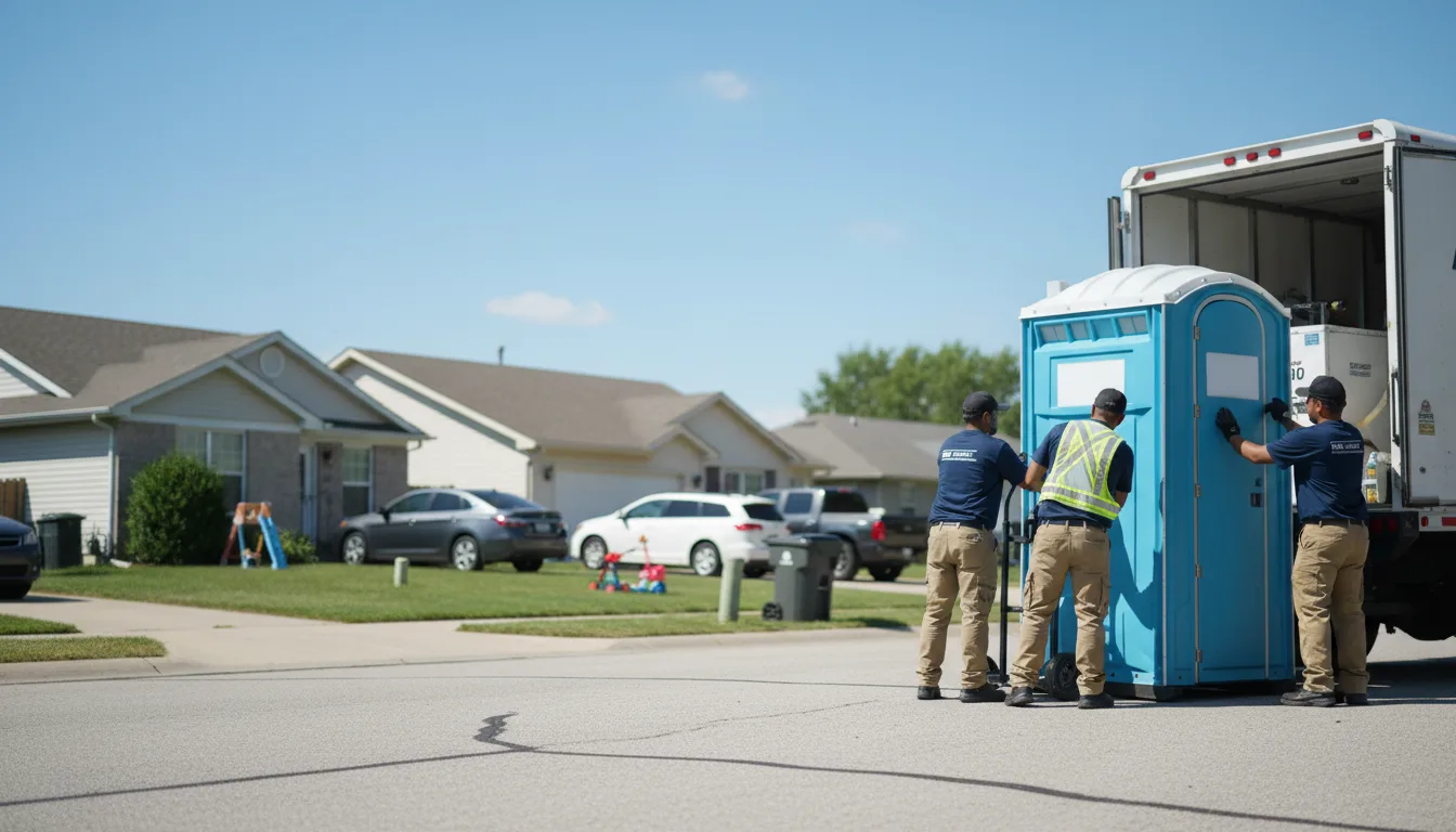 Standard Porta Potty Rentals in New Castle, IN near me